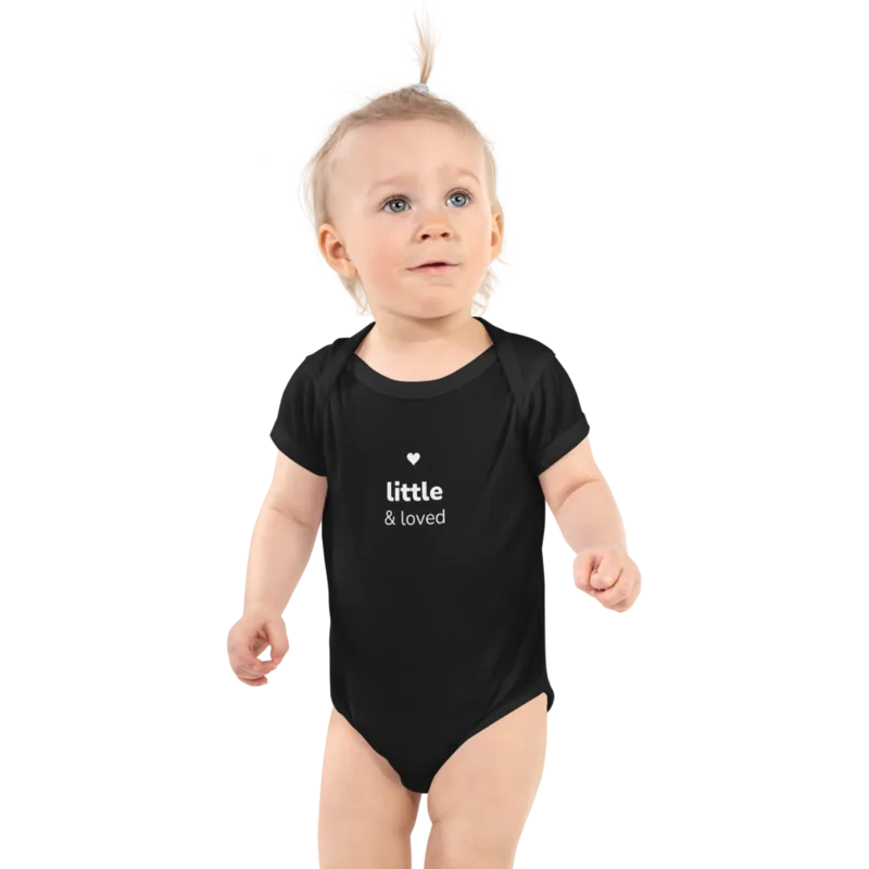 Little and Loved Baby Bodysuit