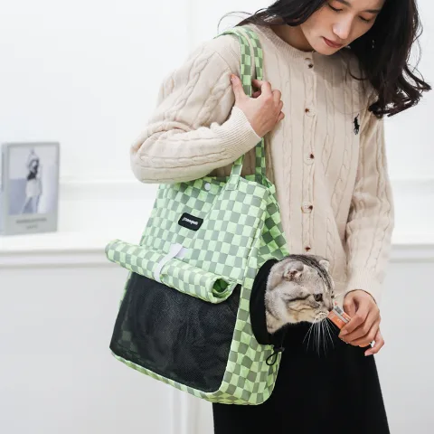 Sac de transport portable pour chat