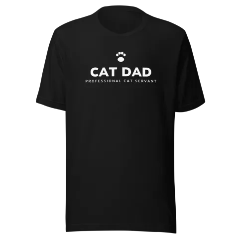 T-shirt Cat Dad