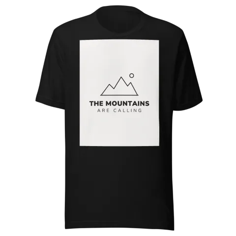 T-shirt Mountains Are Calling