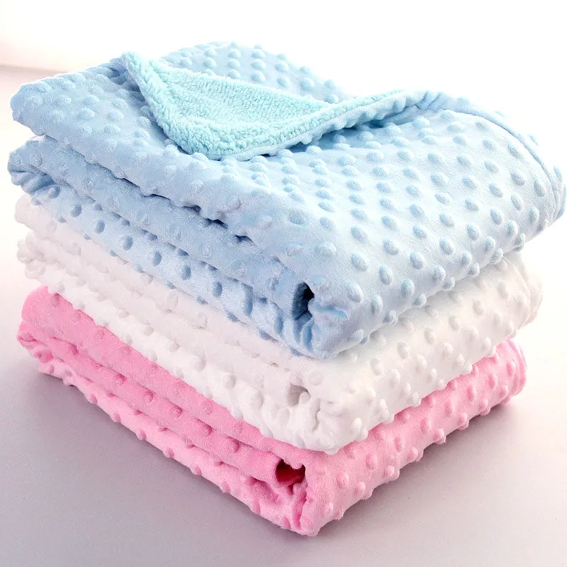 Polar Dot Baby Blanket Blanket Newborn Baby Swaddle Wrap Envelope Bebe