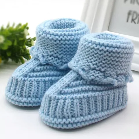 Chaussons bébé en tricot