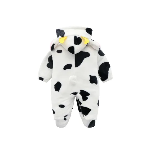Combinaison animal en flanelle à capuche