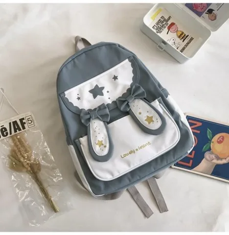 Sac à dos oreilles de lapin avec nœud
